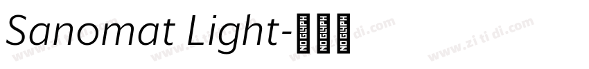 Sanomat Light字体转换 Sanomat Light字体转换